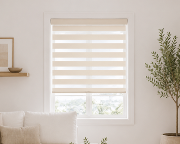 MRShome Double Ρόλερ Ρυθμιζόμενης Σκίασης 120x230cm Μπεζ