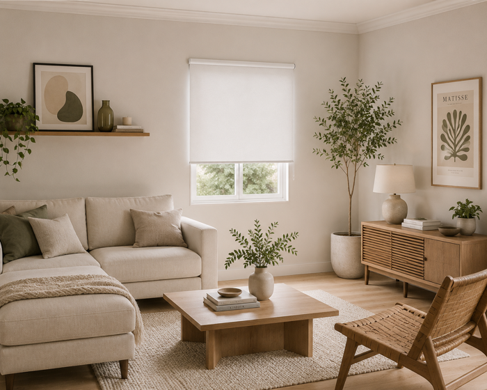 MRShome Roler Merikis Skiasis 120x230cm Off-White