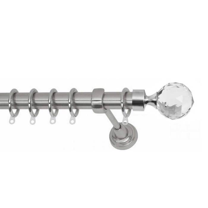Kourtinoxulo F25 Inox Spy.Lumi Nikel Satine