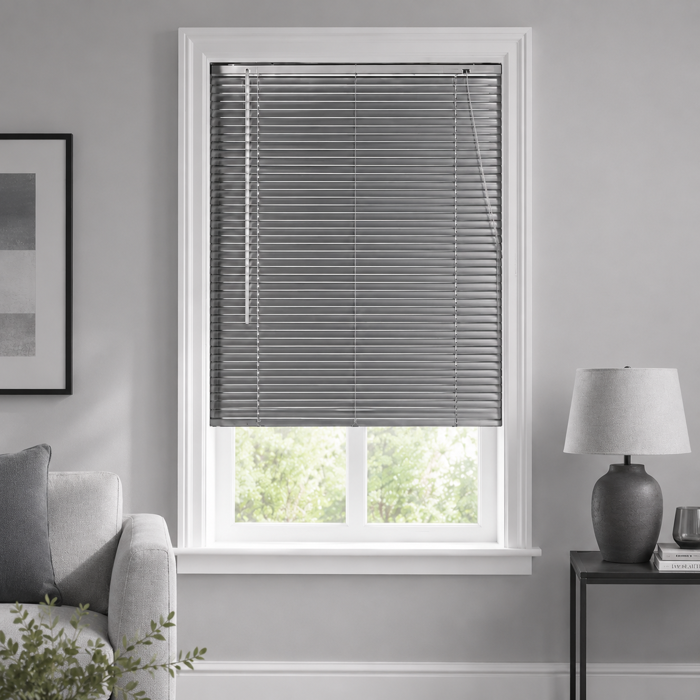 MRShome Metalliko Stori alouminiou 25mm 120x140cm Ggri