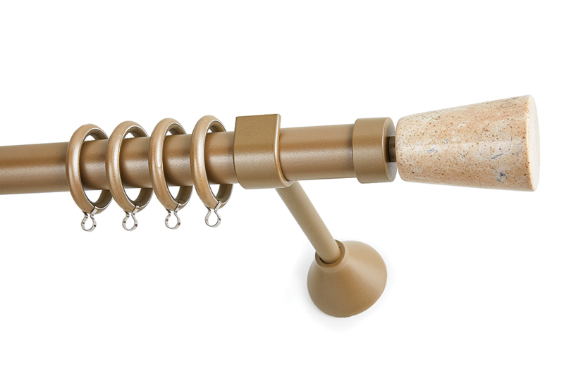 Anartisi Κουρτινόξυλο Φ25 'Marble Collection' Ionic MY 