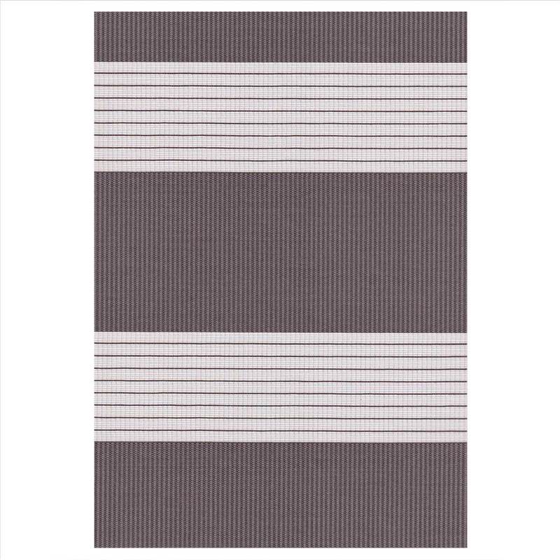 ZS115 Double Ρόλερ Ρυθμιζόμενης Σκίασης 'Zebra' Γκρι-Κα