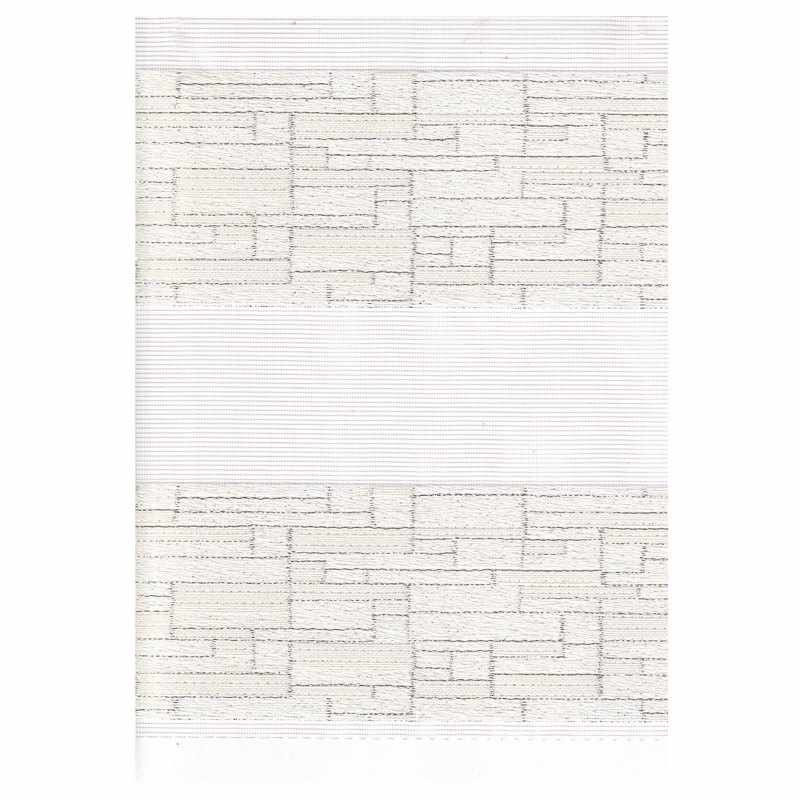 ZK286 Double Ρόλερ Ρυθμιζόμενης Σκίασης 'Zebra' Εκρού/Α