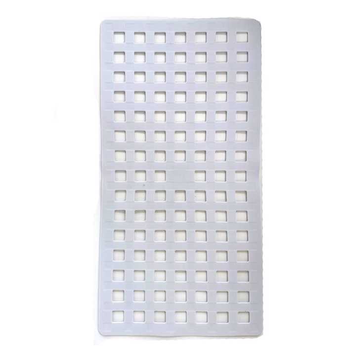 Dimitracas Antiolisthitiko Tapeto Banieras Square Lefko 37x72cm 00092.001