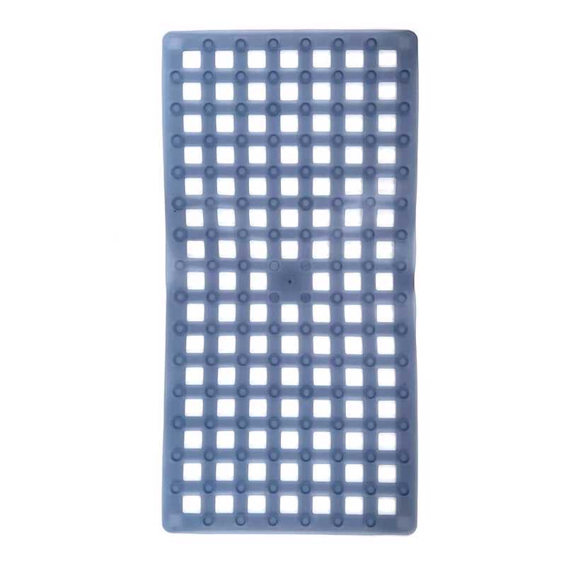 Dimitracas - ΣΗΜΑΝΤΙΚΟ: Σε περίπτωση διαφοράς τιμής από το κατάστημα ισχύει παντα και μόνο η τιμή του καταστήματος Dimitracas Αντιολισθητικό Ταπέτο Μπανιέρας Square Μπλε