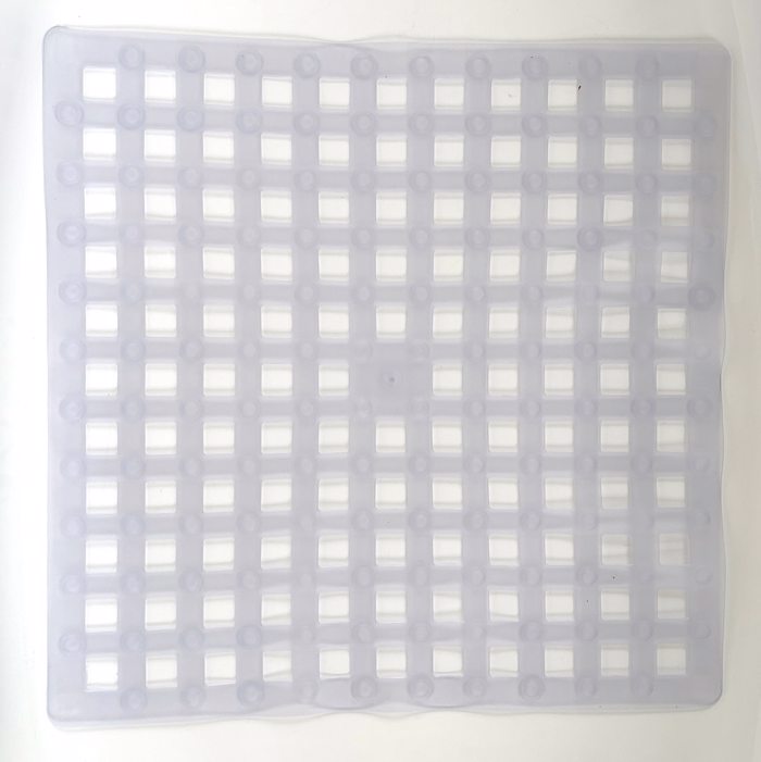 Dimitracas Antiolisthitiko Tapeto Ntouzieras Square Diafano 54x55cm 00093.002