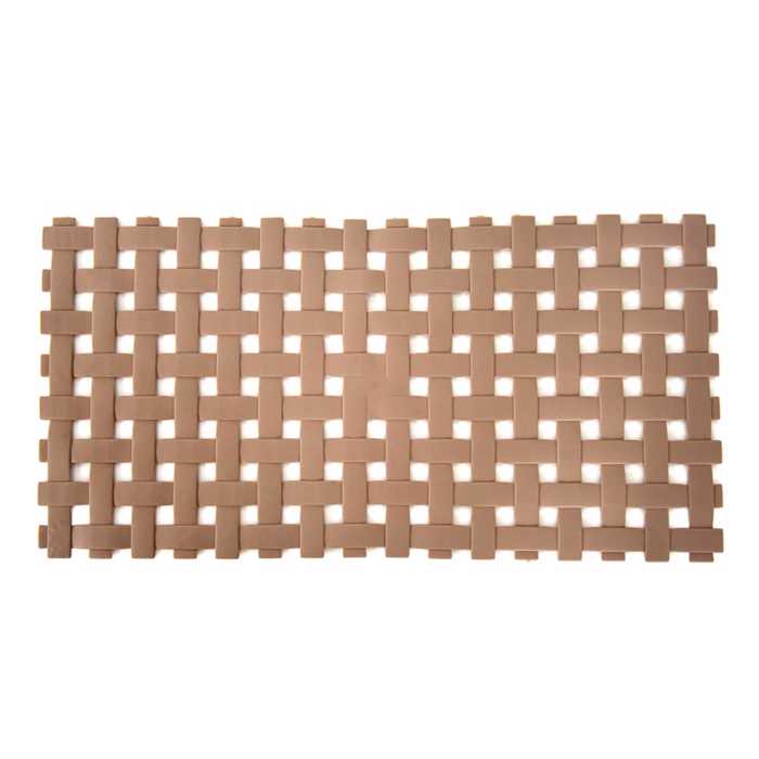 Dimitracas Antiolisthitiko Tapeto Banieras Plexo Taupe (Tortora) 36x72cm 00265.004