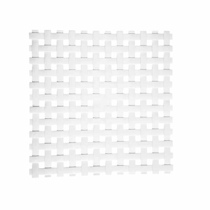 Dimitracas - ΣΗΜΑΝΤΙΚΟ: Σε περίπτωση διαφοράς τιμής από το κατάστημα ισχύει παντα και μόνο η τιμή του καταστήματος Dimitracas Αντιολισθητικό Ταπέτο Ντουζιέρας Plexo Λευκό