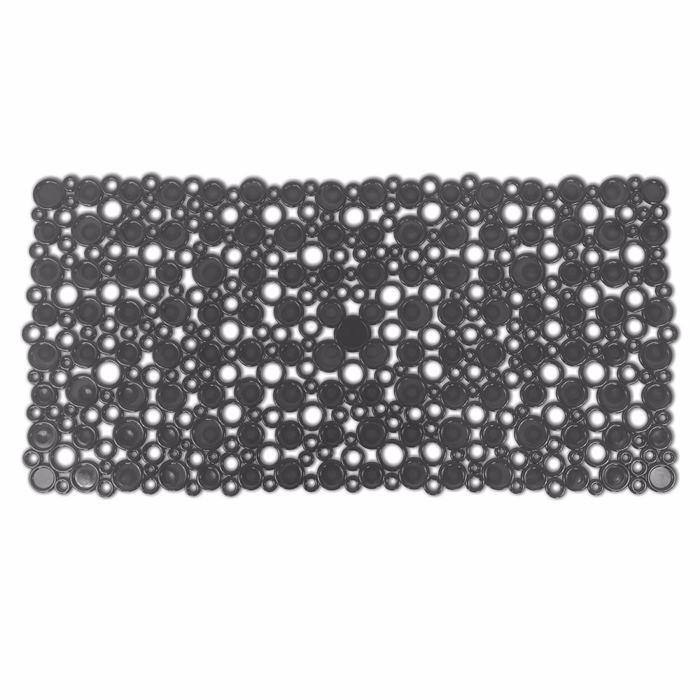 Dimitracas Antiolisthitiko Tapeto Banieras Rings Diafano Mavro 35x71cm 00273.011