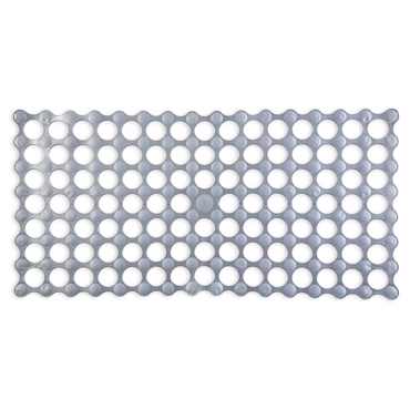 Dimitracas Αντιολισθητικό Ταπέτο Μπανιέρας Golf Ασημί 34x68.5cm 00285.003