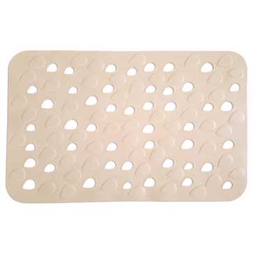 Dimitracas Αντιολισθητικό Ταπέτο Μπανιέρας Drops Μπεζ 34x54cm 00292.001