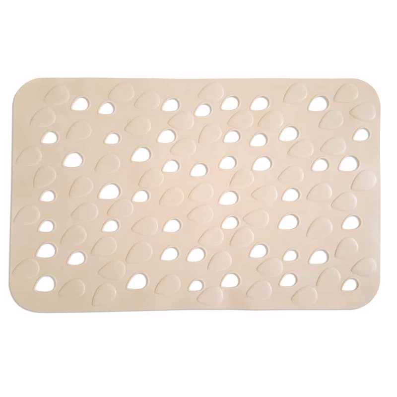 Dimitracas - ΣΗΜΑΝΤΙΚΟ: Σε περίπτωση διαφοράς τιμής από το κατάστημα ισχύει παντα και μόνο η τιμή του καταστήματος Dimitracas Αντιολισθητικό Ταπέτο Μπανιέρας Drops Μπεζ 3