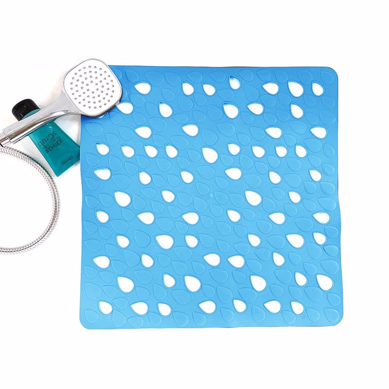 Dimitracas - ΣΗΜΑΝΤΙΚΟ: Σε περίπτωση διαφοράς τιμής από το κατάστημα ισχύει παντα και μόνο η τιμή του καταστήματος Dimitracas Αντιολισθητικό Ταπέτο Ντουζιέρας Drops Σιέλ