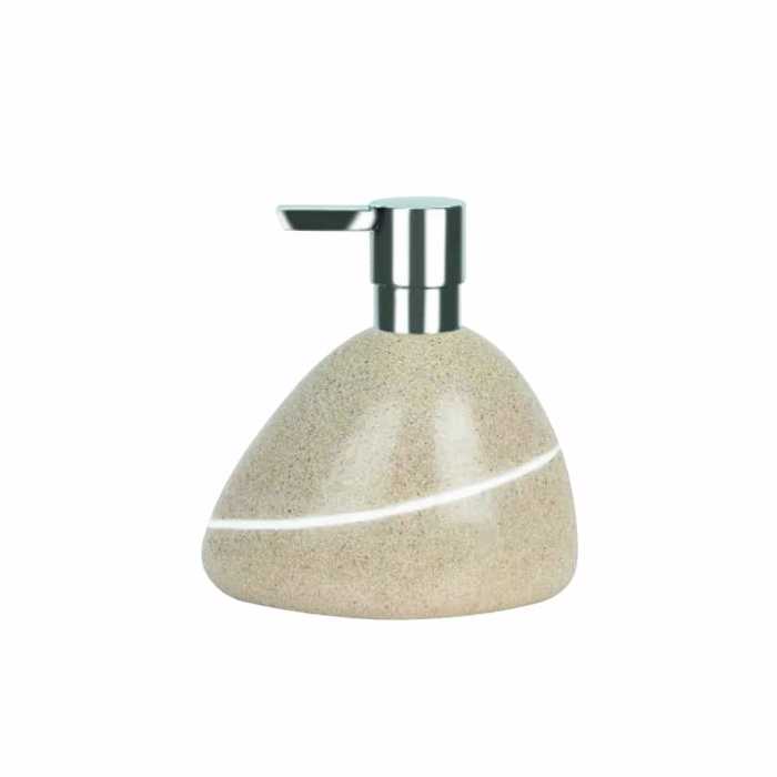 Dimitracas Dispenser SPIRELLA Etna Keramiko Sand F7x10.5cm 02682.001