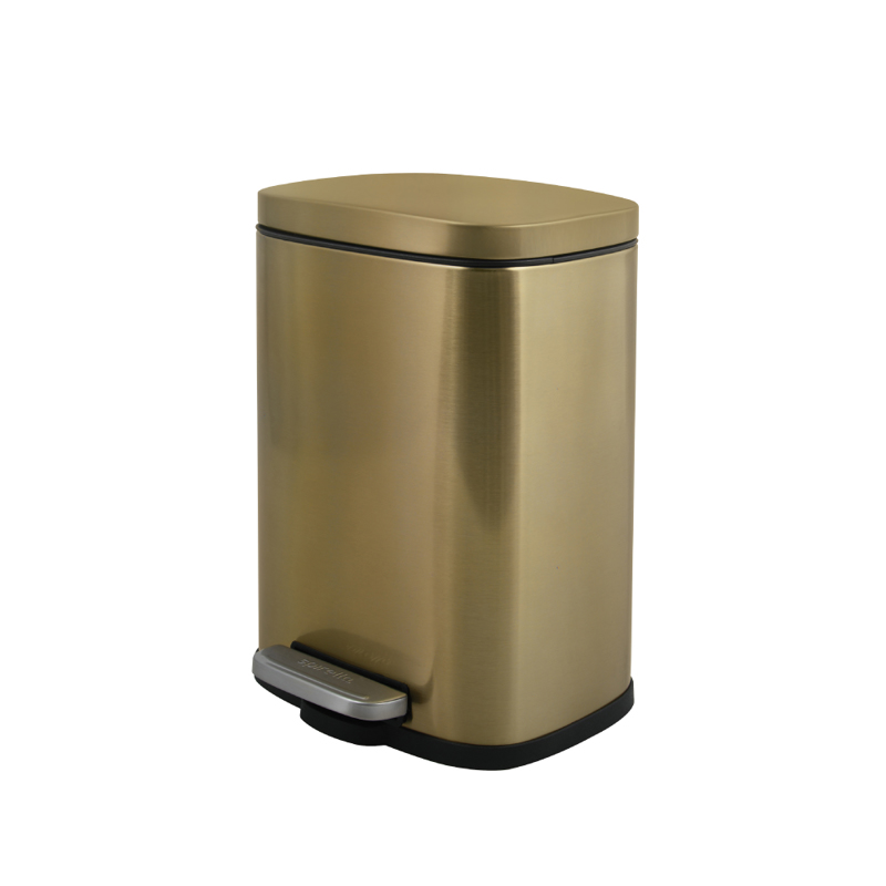 Dimitracas Χαρτοδοχείο SPIRELLA Akira Μεταλλικό Χρυσό Μ