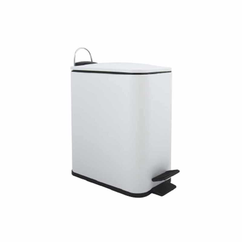 Αξεσουάρ Μπάνιου agiovlasitishome - ΣΗΜΑΝΤΙΚΟ: Σε περίπτωση διαφοράς τιμής από το κατάστημα ισχύει παντα και μόνο η τιμή του καταστήματος Dimitracas Χαρτοδοχείο SPIRELLA Erik Μεταλλικό Λευκό 5l