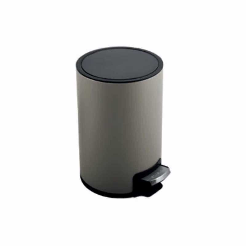 Αξεσουάρ Μπάνιου agiovlasitishome - ΣΗΜΑΝΤΙΚΟ: Σε περίπτωση διαφοράς τιμής από το κατάστημα ισχύει παντα και μόνο η τιμή του καταστήματος Dimitracas Χαρτοδοχείο SPIRELLA Riku Μεταλλικό Taupe Μα