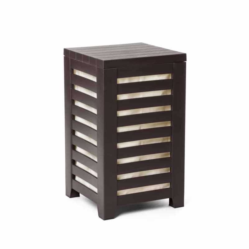 Καλάθια Μπάνιου agiovlasitishome - ΣΗΜΑΝΤΙΚΟ: Σε περίπτωση διαφοράς τιμής από το κατάστημα ισχύει παντα και μόνο η τιμή του καταστήματος Dimitracas Καλάθι Απλύτων TATAY Lombok Πλαστικό Καφέ 55