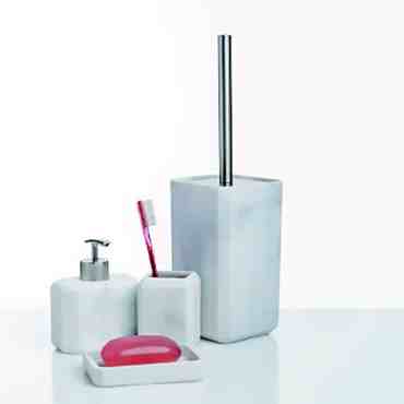 Dimitracas Πιγκάλ TATAY Marble Polyresin με όψη Μαρμάρου 10.7x10.7x36cm 06763.001