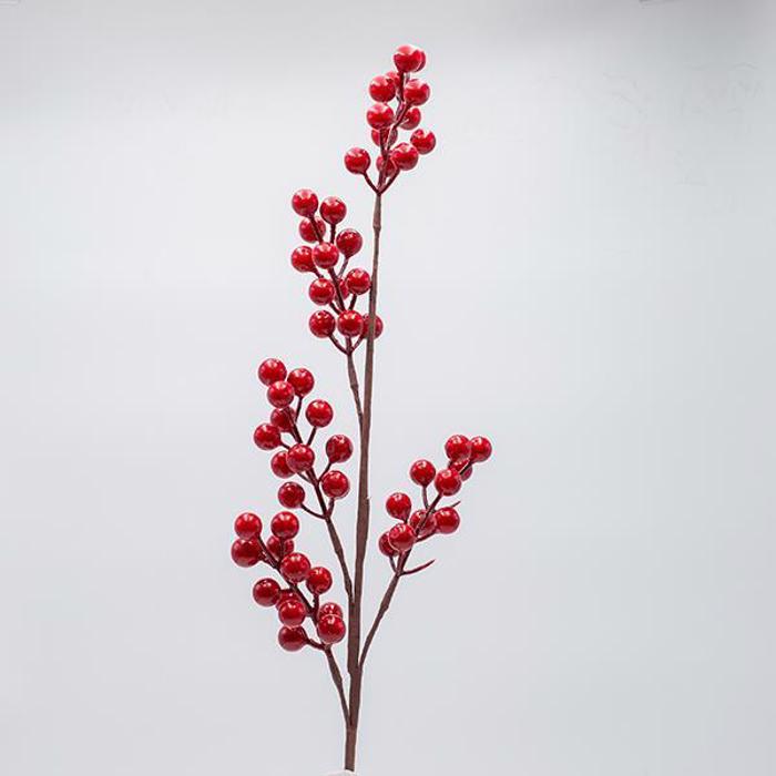 ESTHETI home Kladi Ploumisto me Kokkina Berries 70cm 600-47649