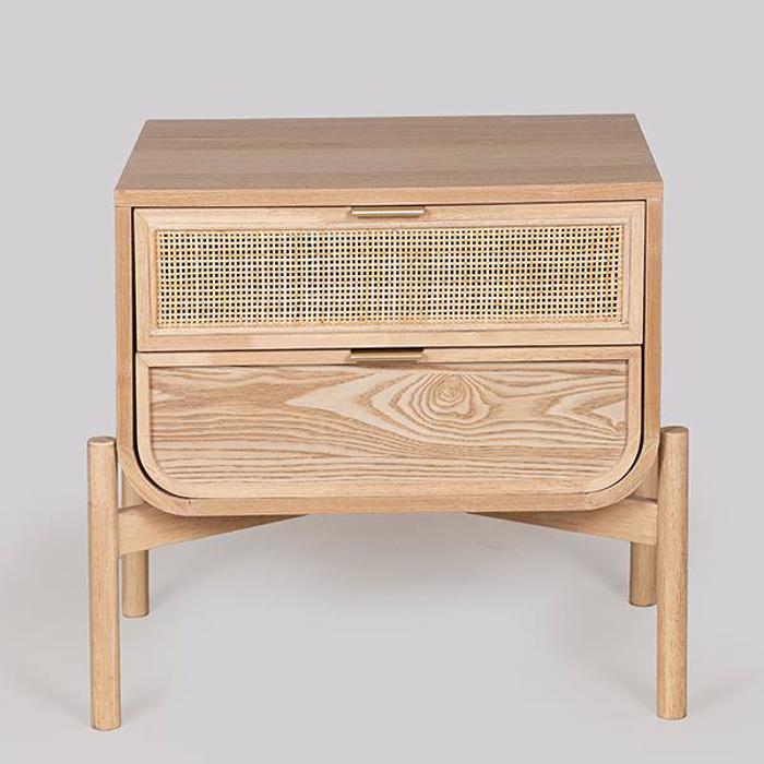 ESTHETI home Komodino Xulino Kafe me Podia 58x38x50cm 750-35527