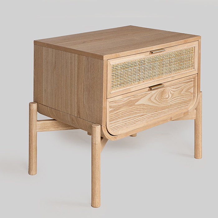 ESTHETI home Komodino Xulino Kafe me Podia 58x38x50cm 750-35527