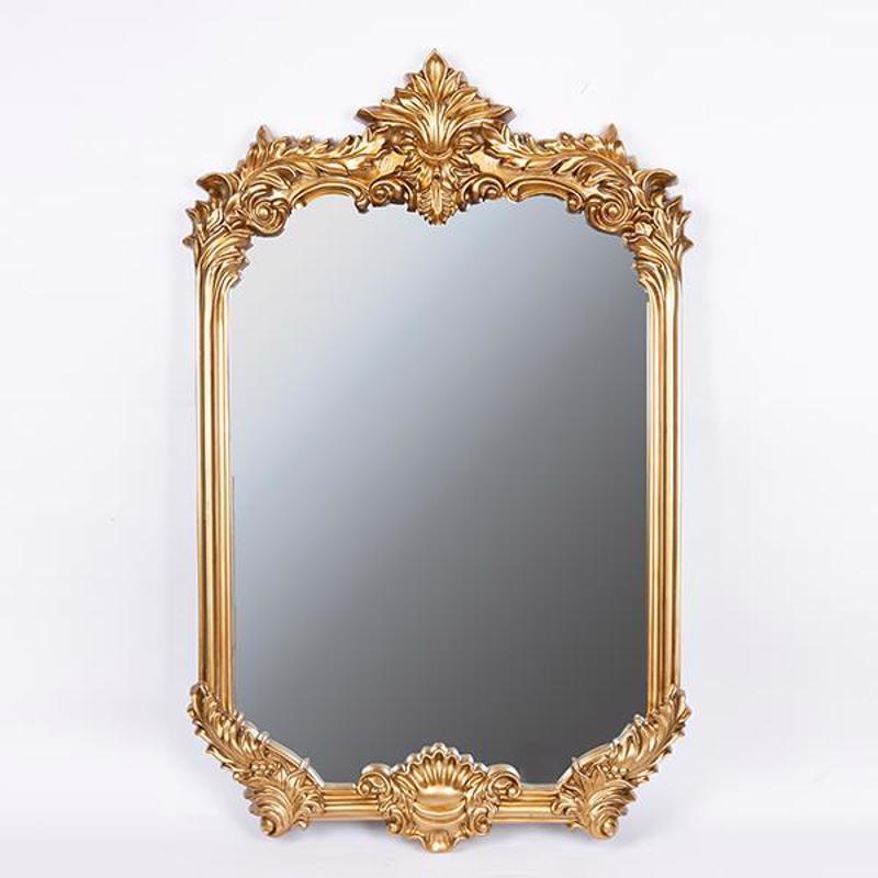 ESTHETI home Καθρέπτης Τοίχου PU Χρυσός 70x4x110cm 751-