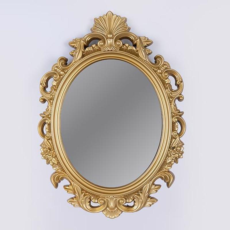 ESTHETI home - ΣΗΜΑΝΤΙΚΟ: Σε περίπτωση διαφοράς τιμής από το κατάστημα ισχύει παντα και μόνο η τιμή του καταστήματος ESTHETI home Καθρέπτης Τοίχου Πλαστικός Χρυσός 53x4x73c