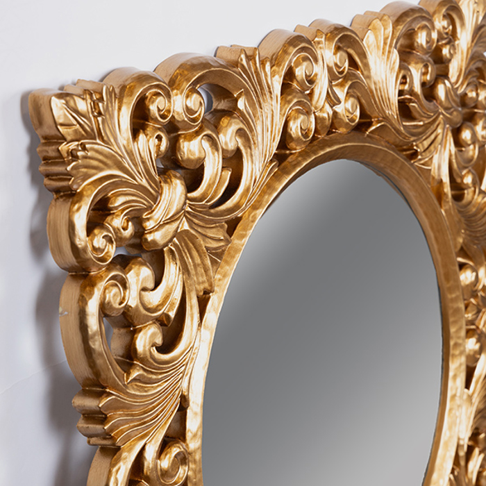 ESTHETI home Kathreptis Toixou Resin Xrusos 90x4x90cm 751-12053