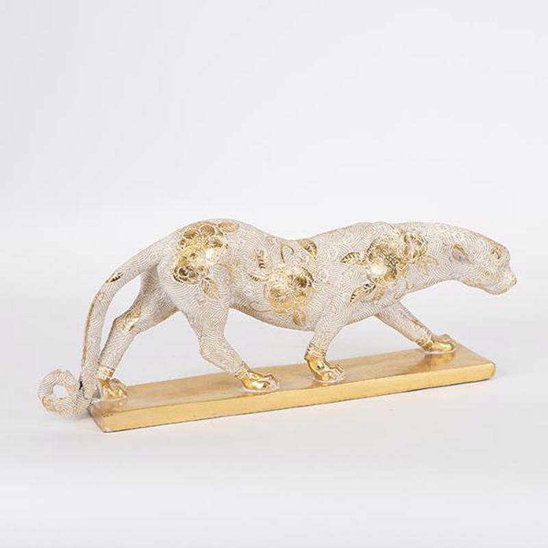 ESTHETI home Επιτραπέζιο Διακοσμητικό Πάνθηρας Resin Λε