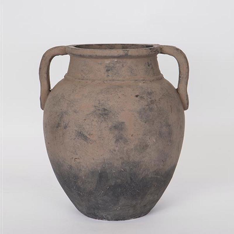 ESTHETI home - ΣΗΜΑΝΤΙΚΟ: Σε περίπτωση διαφοράς τιμής από το κατάστημα ισχύει παντα και μόνο η τιμή του καταστήματος ESTHETI home Πυθάρι Κεραμικό Καφέ 25x25.5x31cm 752-1802