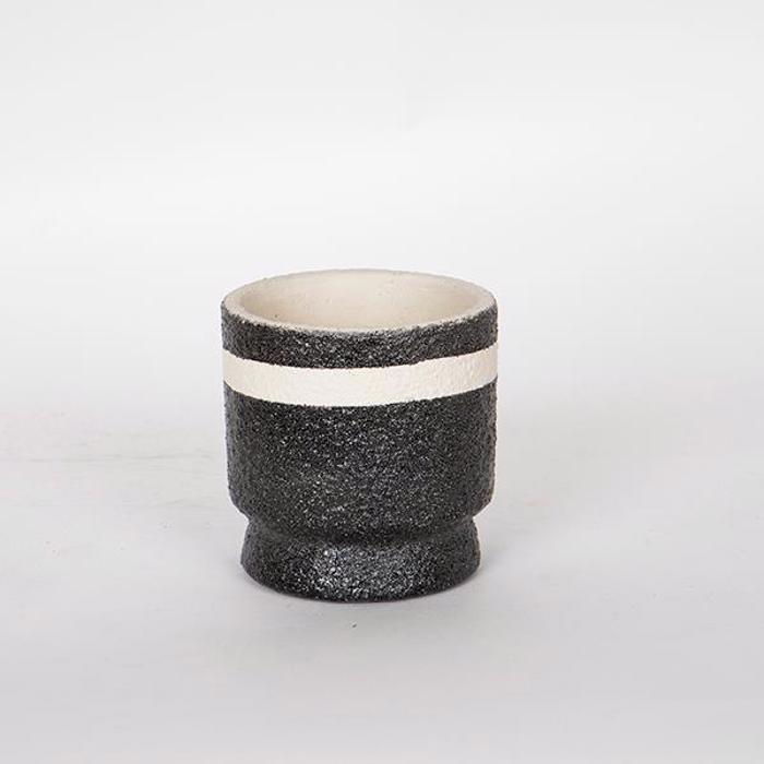 ESTHETI home Kaspo Tsimentenio Mavro/Lefko F11x11cm 752-18032
