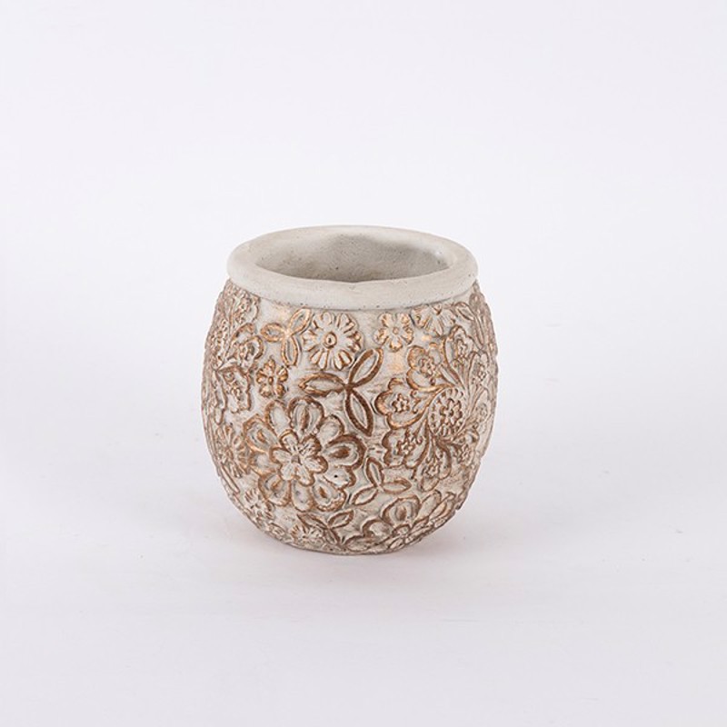 ESTHETI home Κασπώ Καφέ/Λευκό Φ17.5x18cm 752-18080