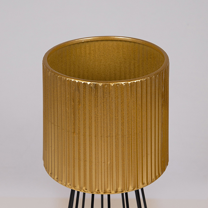 ESTHETI home Set ton 2 Kaspo Metalliko Xruso/Mavro F21.5x51cm/F18.5x40.5cm 752-18092