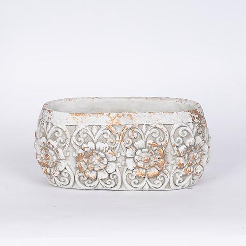 ESTHETI home Κασπώ Τσιμεντένιο Λευκό 23.5x12.5x10.5cm 7