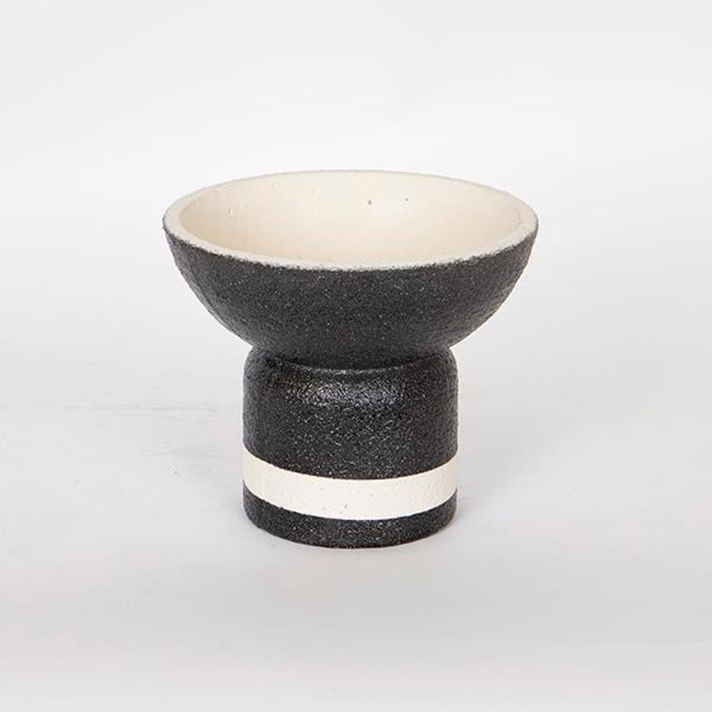 ESTHETI home Διακοσμητικό Μπωλ Ασπρόμαυρο Φ18x15.5cm 75