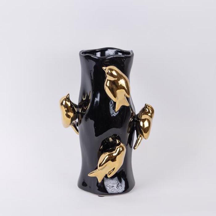 ESTHETI home Bazo Keramiko Mavro/Xruso F20x31cm 752-20407