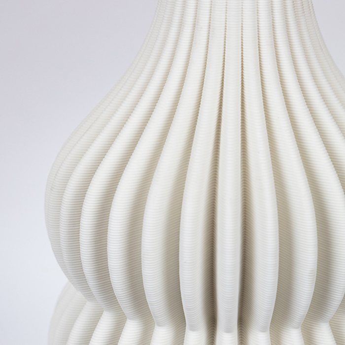 ESTHETI home Bazo Porselanis 3D Lefko F17.5x35.5cm 752-21096