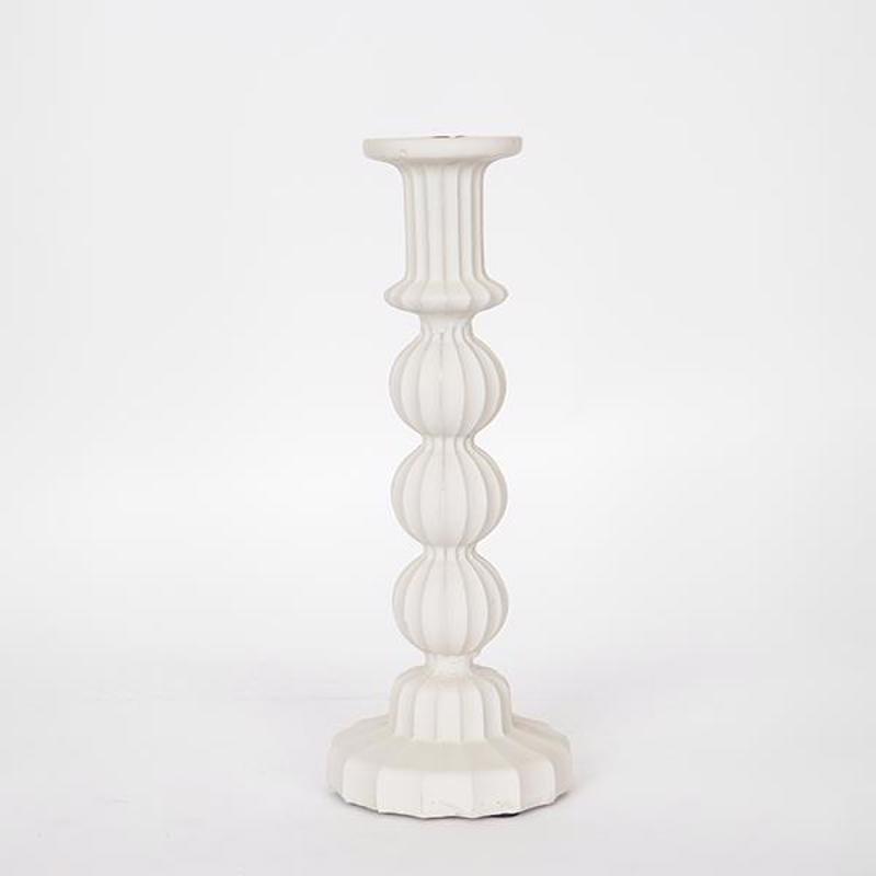 ESTHETI home Κηροπήγιο Κεραμικό Εκρού Φ11.5x30cm 752-25