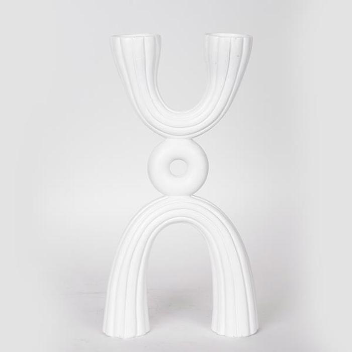 ESTHETI home Kiropigo Resin Lefko 17x5.5x32.5cm 752-26014