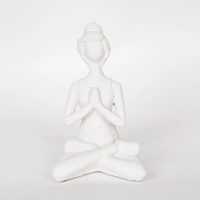 ESTHETI home Διακοσμητική Φιγούρα Resin Λευκό 13.5x11x2