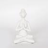 ESTHETI home Diakosmitiki Figura Resin Lefki 11x9x17.5cm 752-27018