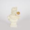ESTHETI home Diakosmitiko Gupto Protomi Lefko/Xruso 10.5x6x16cm 752-27080