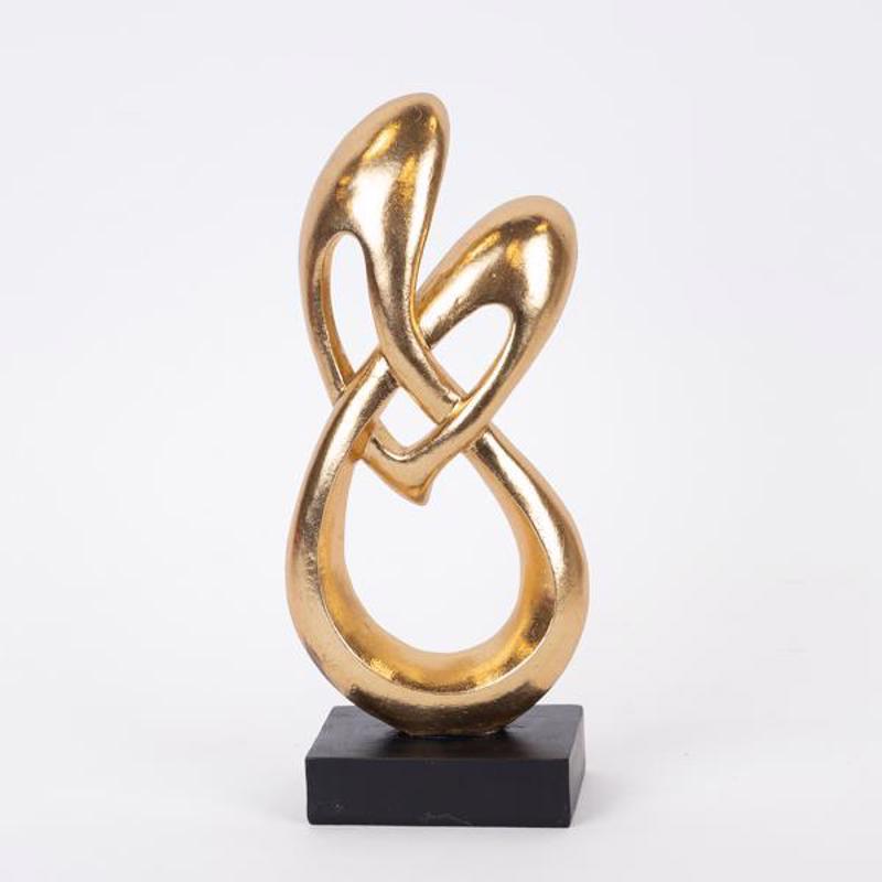 ESTHETI home - ΣΗΜΑΝΤΙΚΟ: Σε περίπτωση διαφοράς τιμής από το κατάστημα ισχύει παντα και μόνο η τιμή του καταστήματος ESTHETI home Διακοσμητικό Γλυπτό Καρδιά Χρυσό/Μαύρο 11.