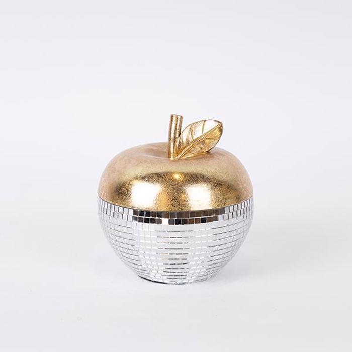 ESTHETI home Diakosmitiko Milo Resin Xruso/Asimi F13x13cm 752-28590