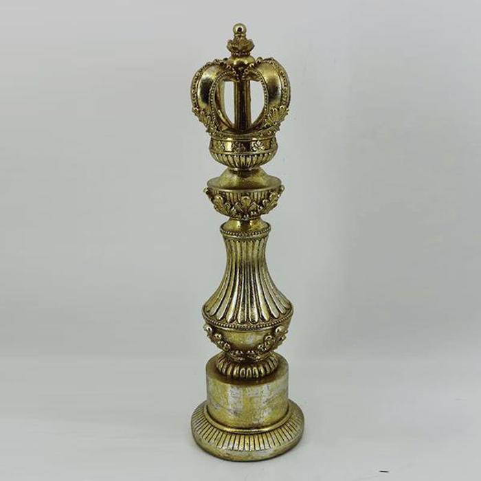 ESTHETI home Epitrapezio Diakosmitiko ''Pioni Stemma'' Xruso 9.5x9.5x33cm 752-28596