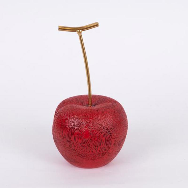 ESTHETI home - ΣΗΜΑΝΤΙΚΟ: Σε περίπτωση διαφοράς τιμής από το κατάστημα ισχύει παντα και μόνο η τιμή του καταστήματος ESTHETI home Διακοσμητικό Κεράσι Resin Κόκκινο/Χρυσό 9.