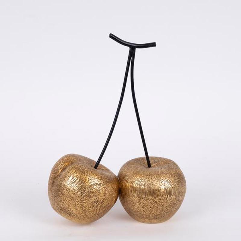 ESTHETI home Διακοσμητικό Κεράσι Resin Χρυσό/Μαύρο 18.5