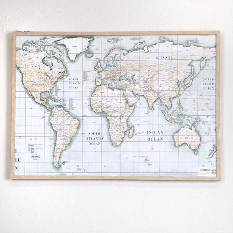 ESTHETI home Πίνακας με Πλαίσιο ''Υφήλιος'' Κρεμ/Μπεζ/Π