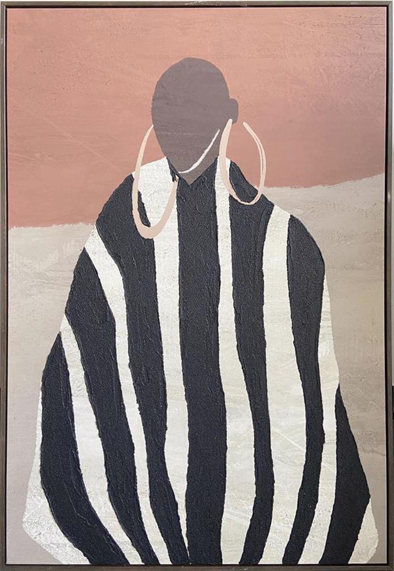 ESTHETI home Πίνακας Καμβάς με Πλαίσιο ''Ανδρική Φιγούρ